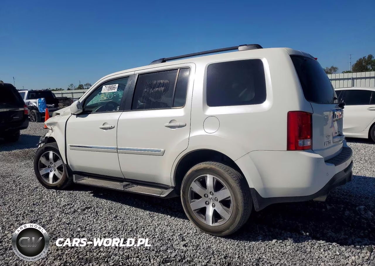 2014 Honda Pilot Touring VIN:5FNYF3H92EB020068 - 2