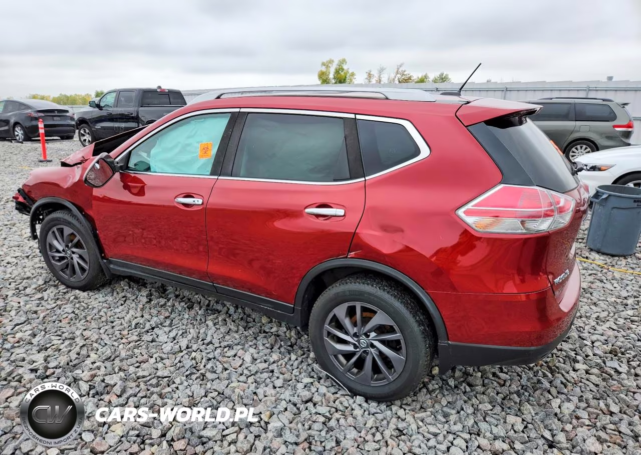 2016 Nissan Rogue Sl VIN:5N1AT2MV3GC847614 - 2