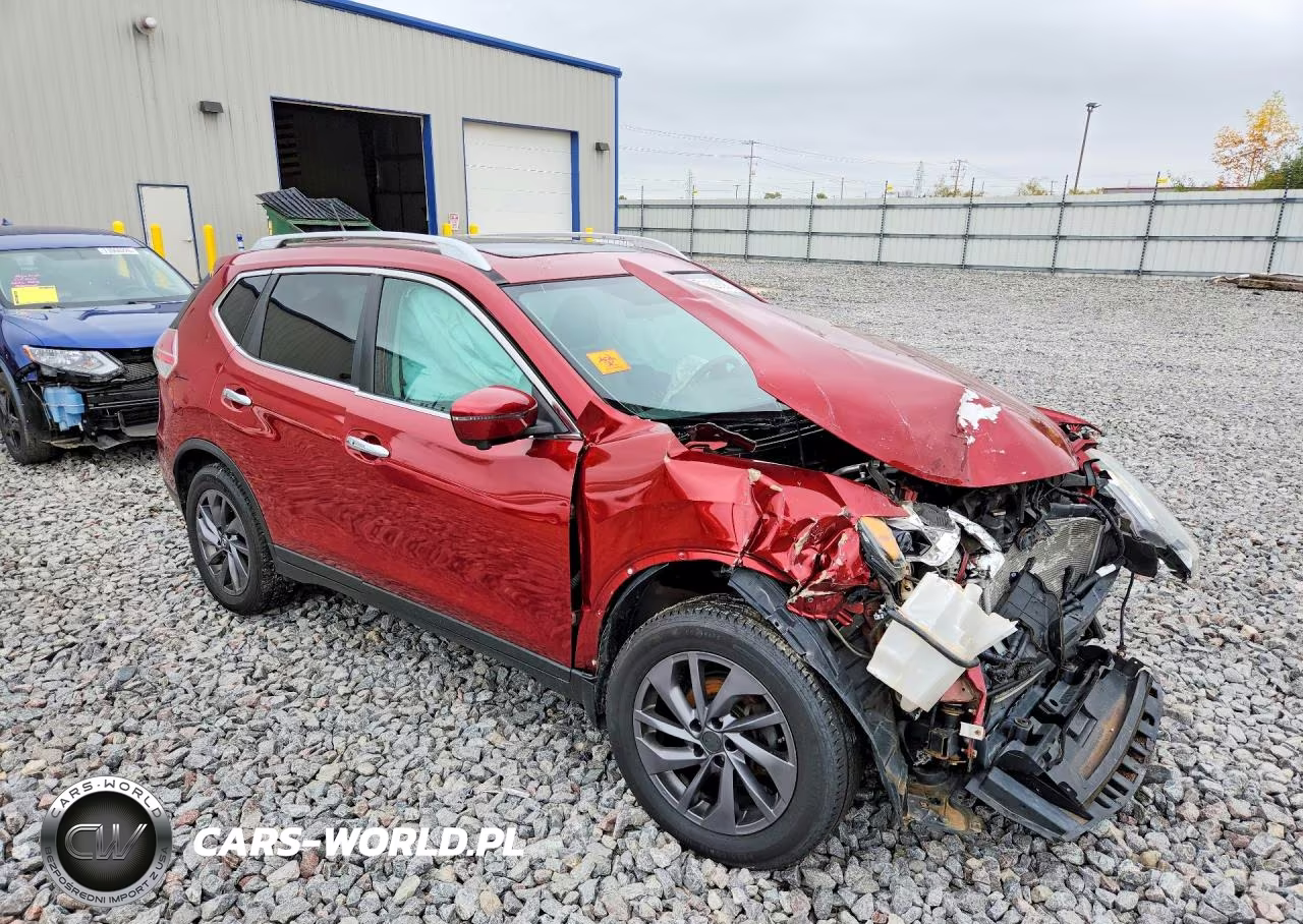 2016 Nissan Rogue Sl VIN:5N1AT2MV3GC847614 - 4