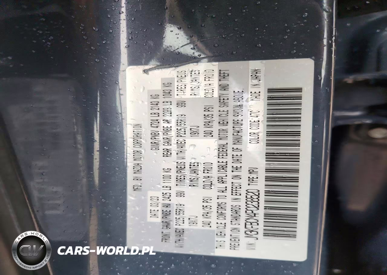 2023 Mazda Cx-5 Preferred VIN:JM3KFBCM4P0238520 - 12