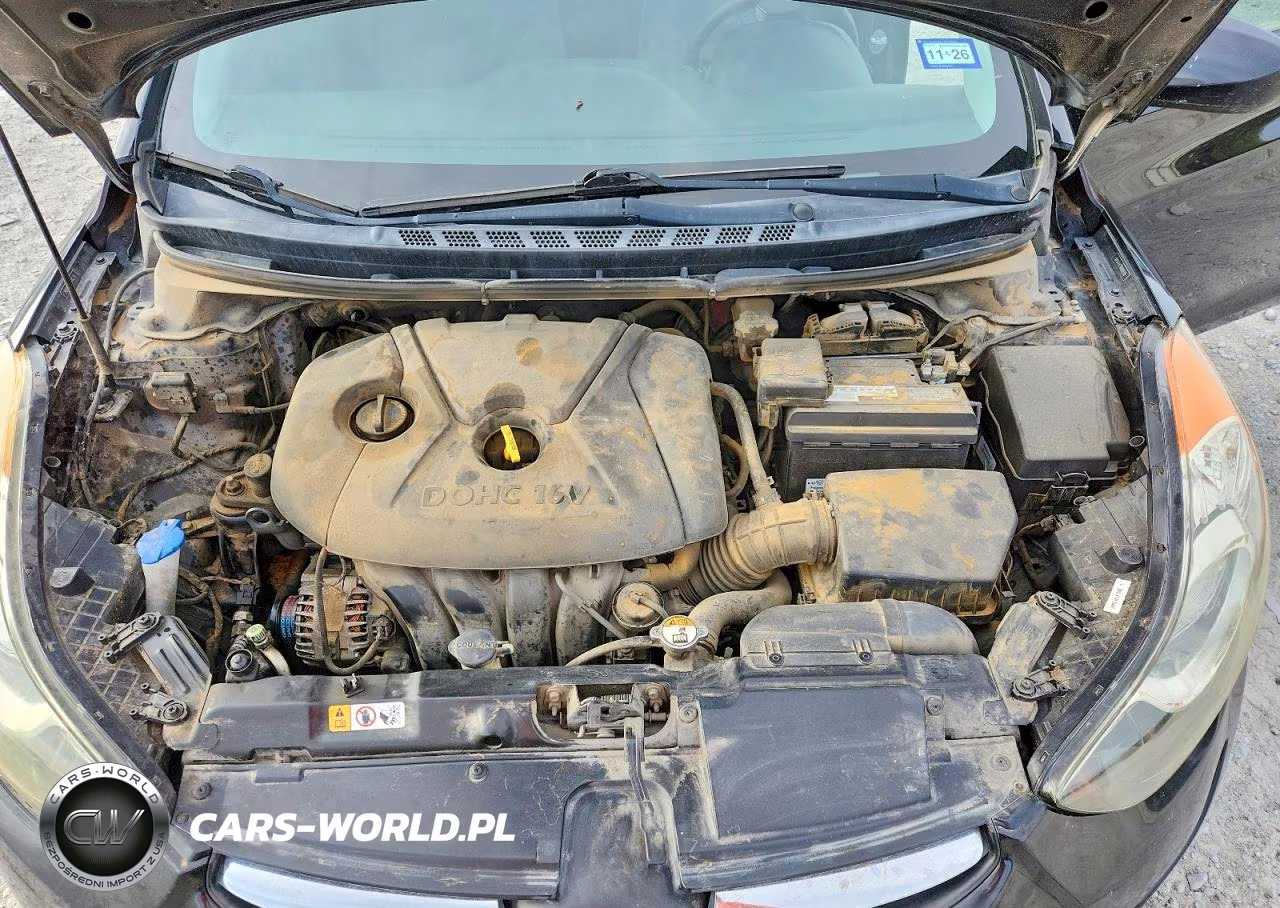 2013 Hyundai Elantra Gls VIN:5NPDH4AE2DH242776 - 11