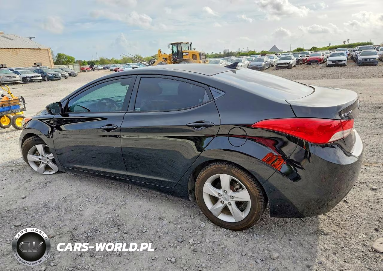 2013 Hyundai Elantra Gls VIN:5NPDH4AE2DH242776 - 2