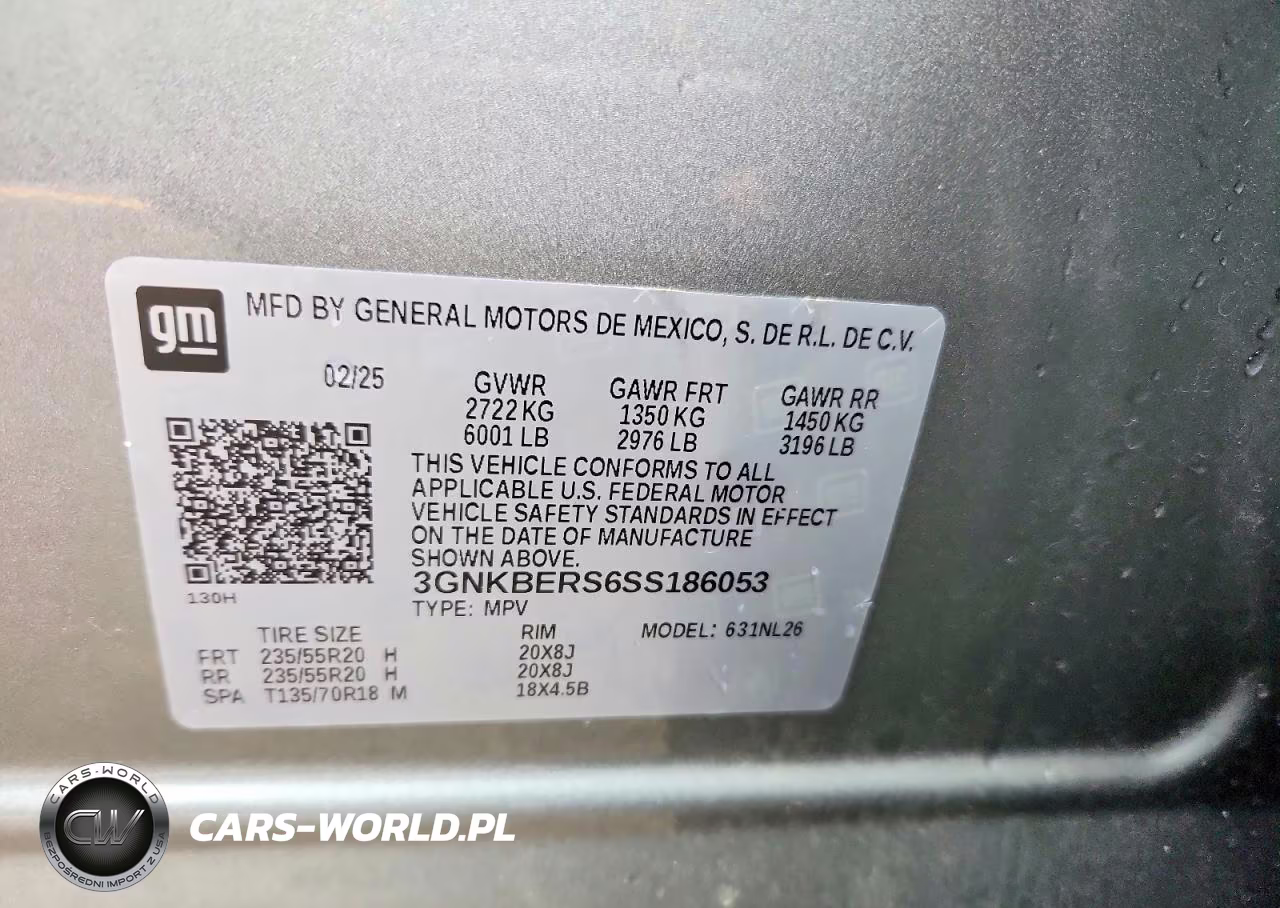 2025 Chevrolet Blazer Rs VIN:3GNKBERS6SS186053 - 12