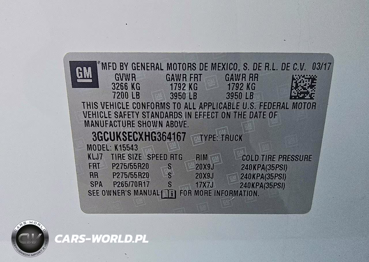 2017 Chevrolet Silverado K1500 Ltz VIN:3GCUKSECXHG364167 - 12
