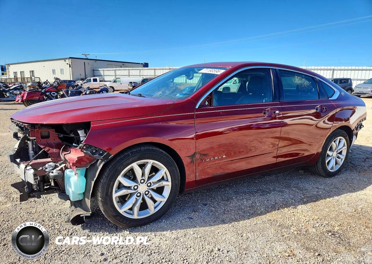 2017 Chevrolet Impala Lt VIN:1G1105S32HU116967 - 1