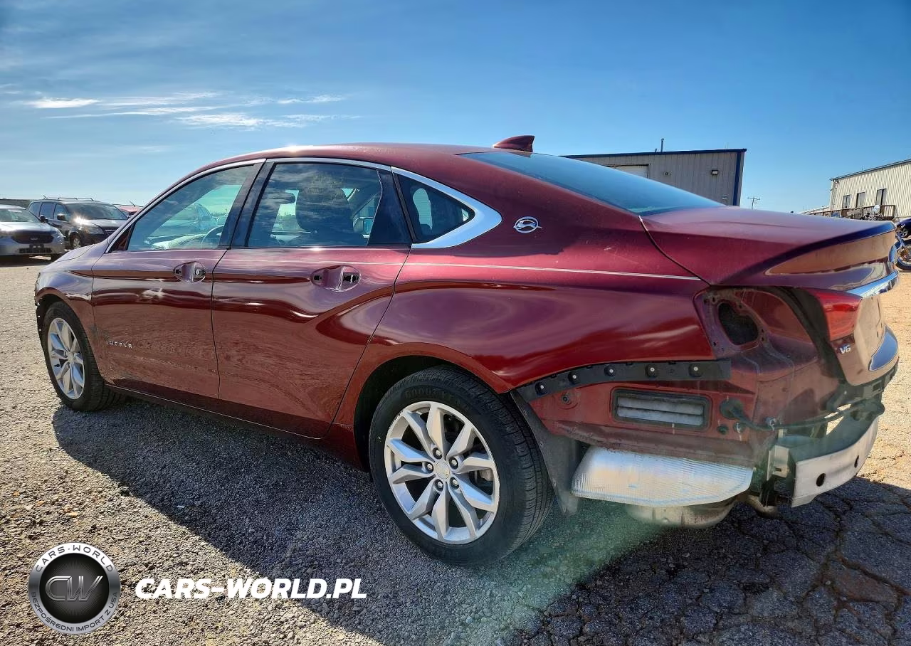 2017 Chevrolet Impala Lt VIN:1G1105S32HU116967 - 2