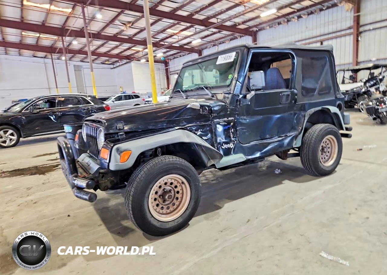 1998 Jeep Wrangler - Tj Sport VIN:1J4FY19S4WP801392 - 1