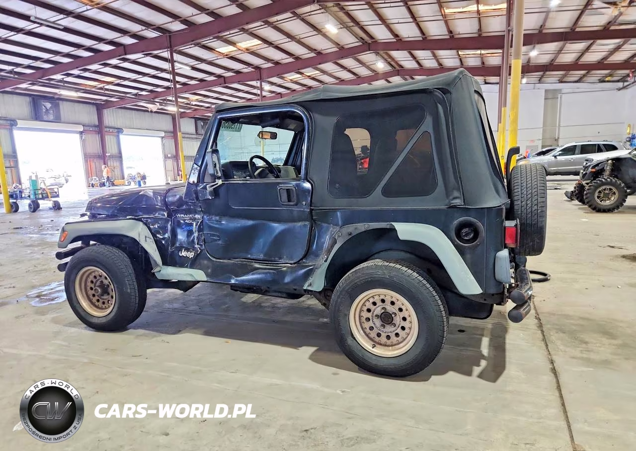 1998 Jeep Wrangler - Tj Sport VIN:1J4FY19S4WP801392 - 2