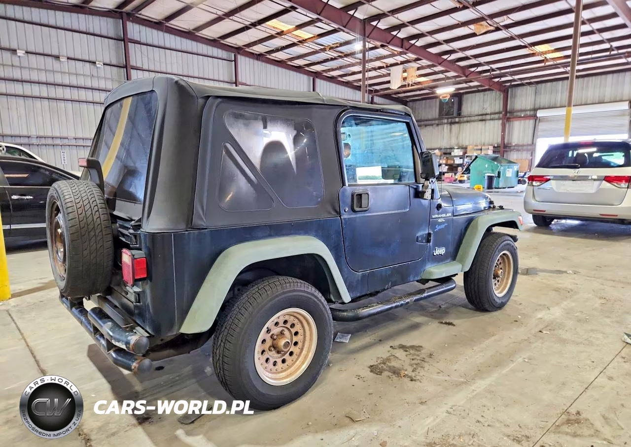 1998 Jeep Wrangler - Tj Sport VIN:1J4FY19S4WP801392 - 3