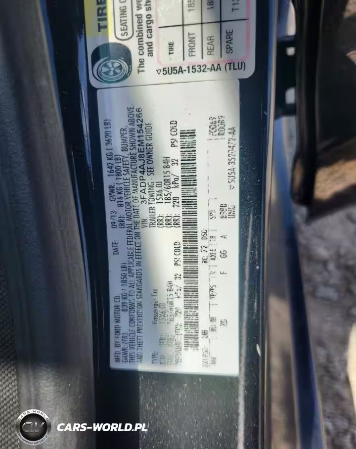 2014 Ford Fiesta S VIN:3FADP4AJ8EM154266 - 12