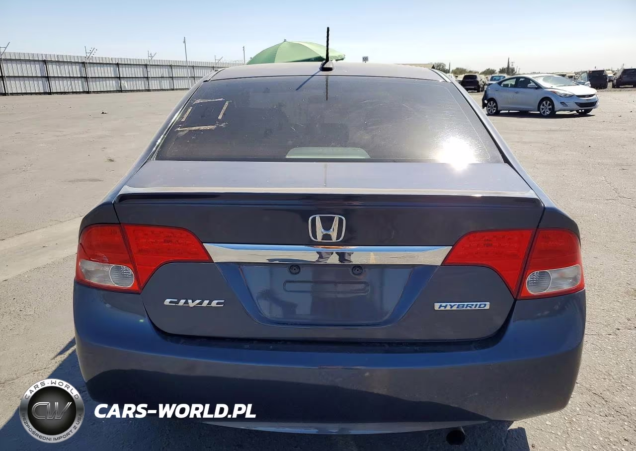 2009 Honda Civic Hybrid VIN:JHMFA36229S014774 - 6