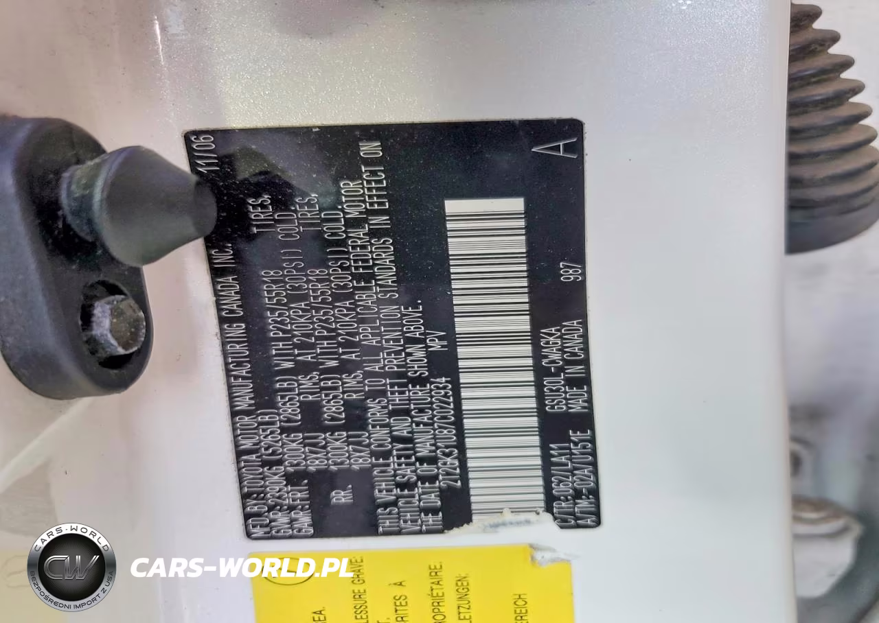 2007 Lexus Rx 350 VIN:2T2GK31U87C022934 - 14