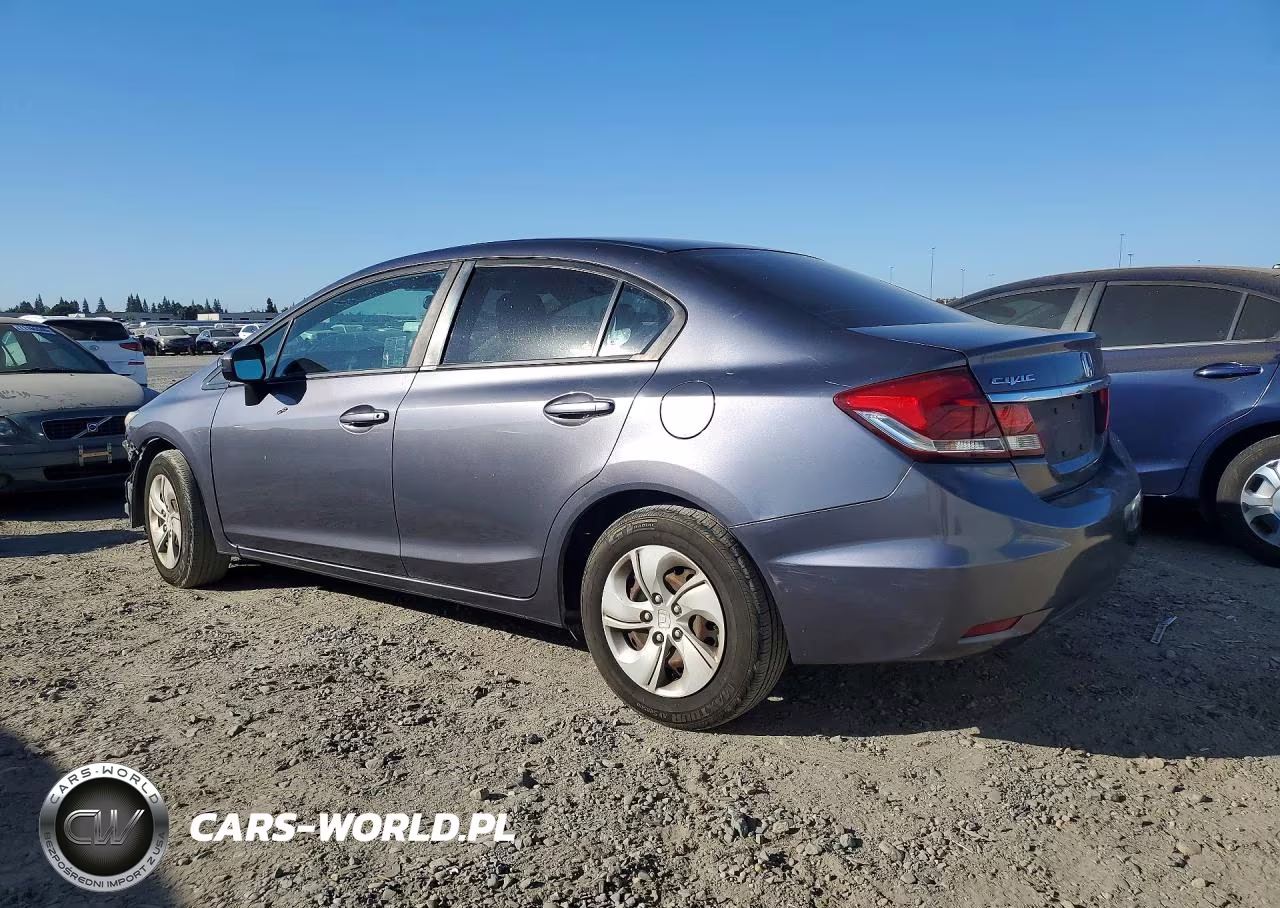 2015 Honda Civic Lx VIN:2HGFB2F55FH543255 - 2