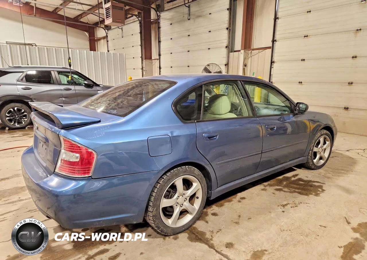 2007 Subaru Legacy 2.5I VIN:4S3BL616X76205760 - 3