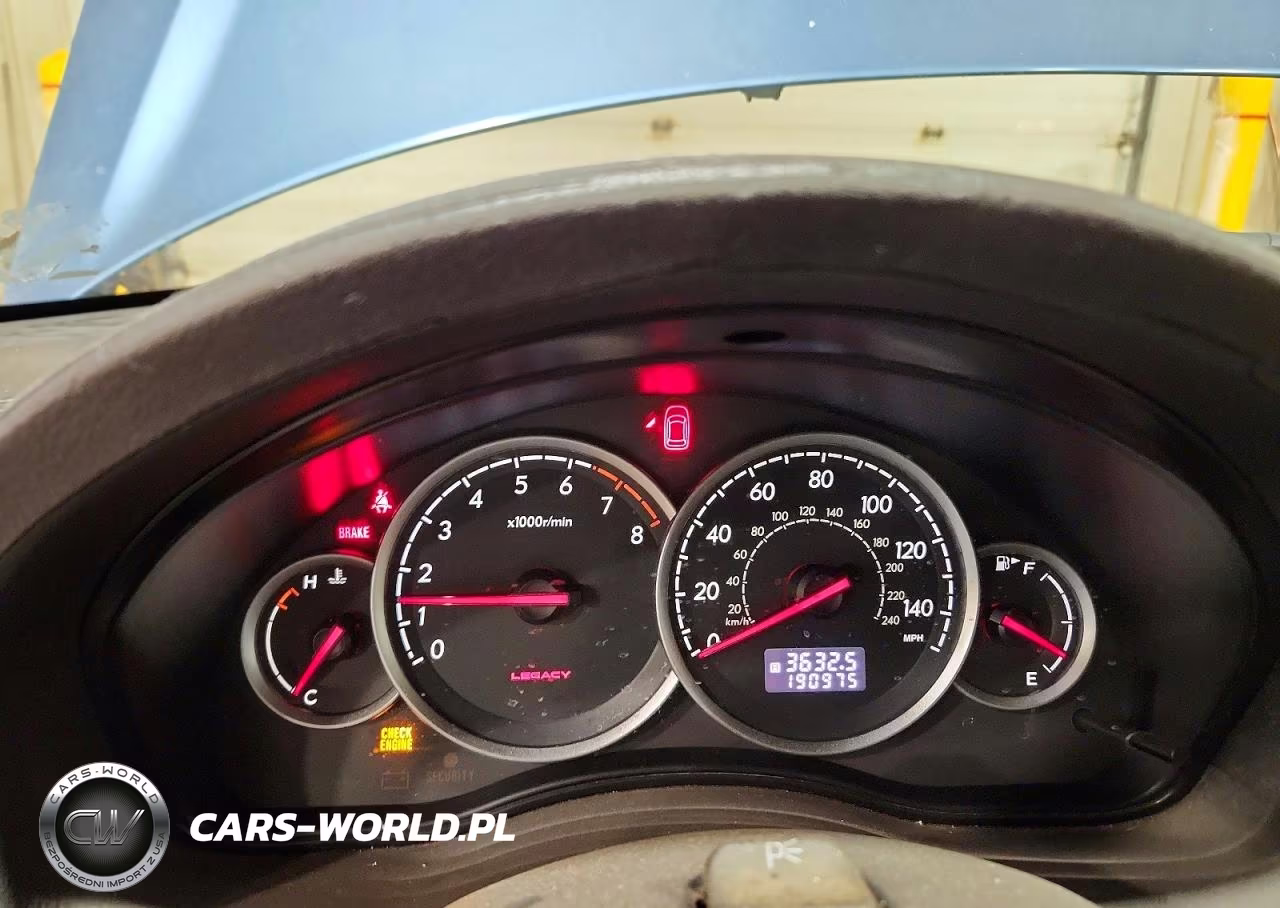 2007 Subaru Legacy 2.5I VIN:4S3BL616X76205760 - 9