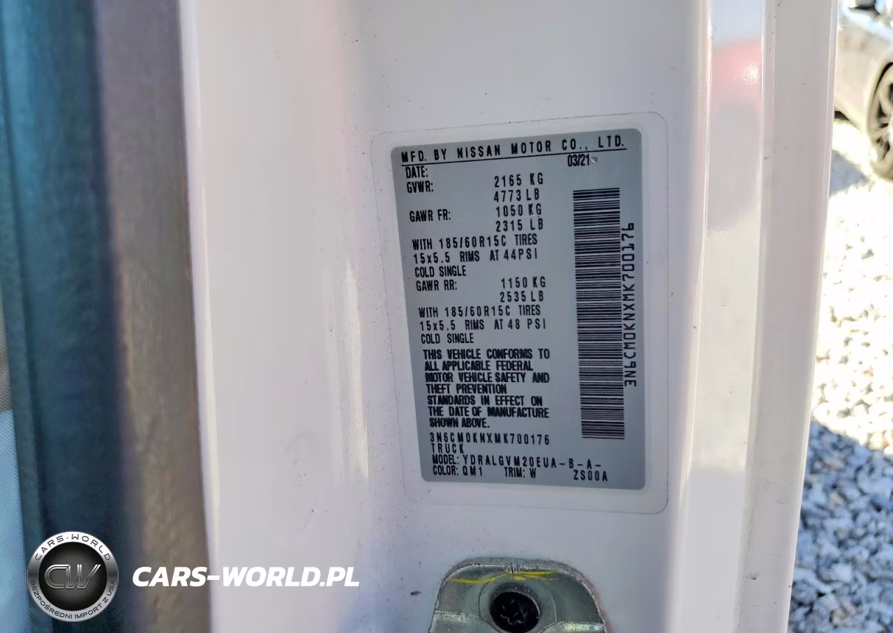2021 Nissan Nv200 Sv VIN:3N6CM0KNXMK700176 - 13