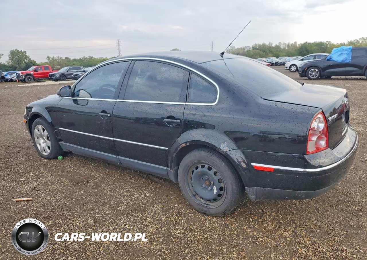 2005 Volkswagen Passat Gls 4Motion VIN:WVWBD63B55E009607 - 2