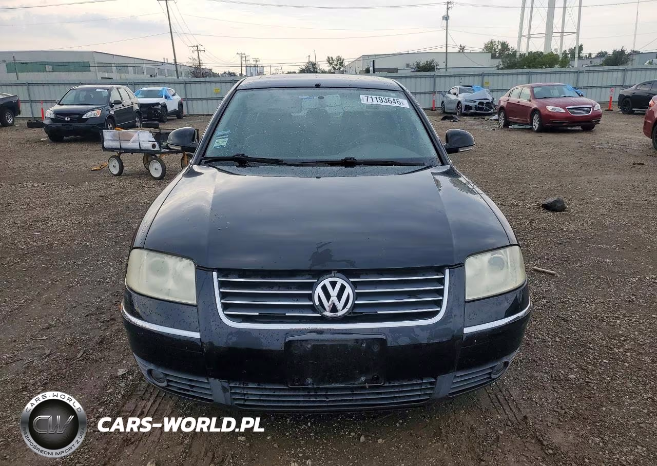 2005 Volkswagen Passat Gls 4Motion VIN:WVWBD63B55E009607 - 5