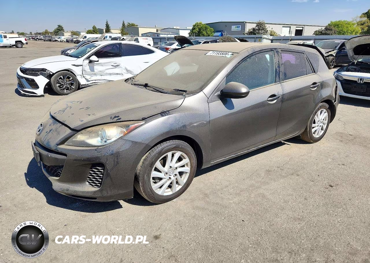 2012 Mazda 3 I VIN:JM1BL1M89C1654791 - 1