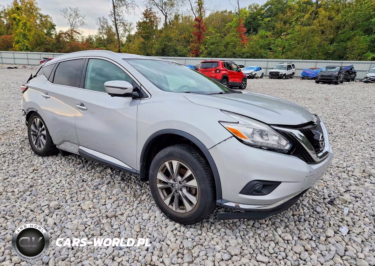 2017 Nissan Murano Sl VIN:5N1AZ2MH3HN173611 - 4