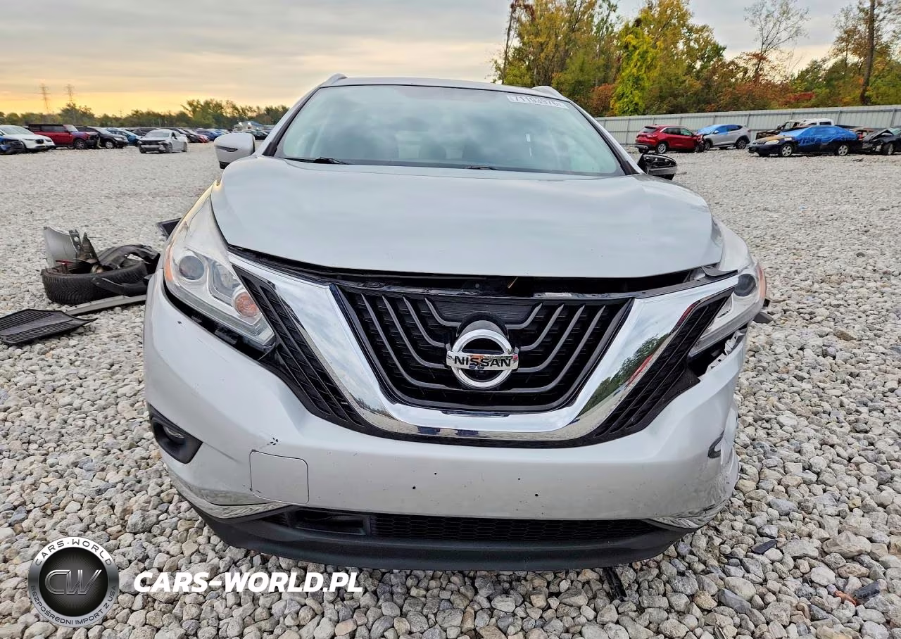 2017 Nissan Murano Sl VIN:5N1AZ2MH3HN173611 - 5
