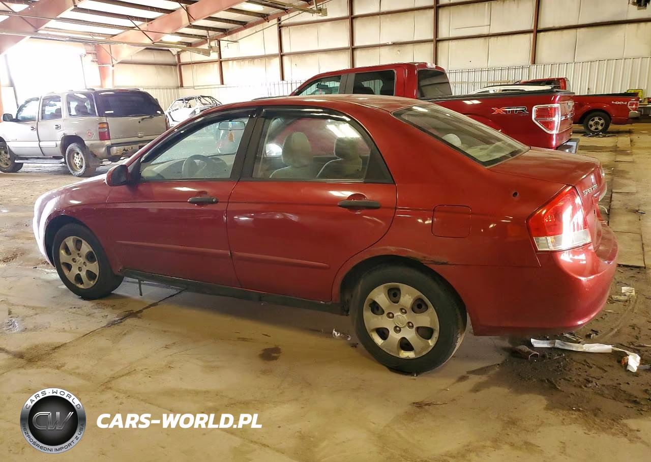 2009 Kia Spectra Lx VIN:KNAFE221395656901 - 2