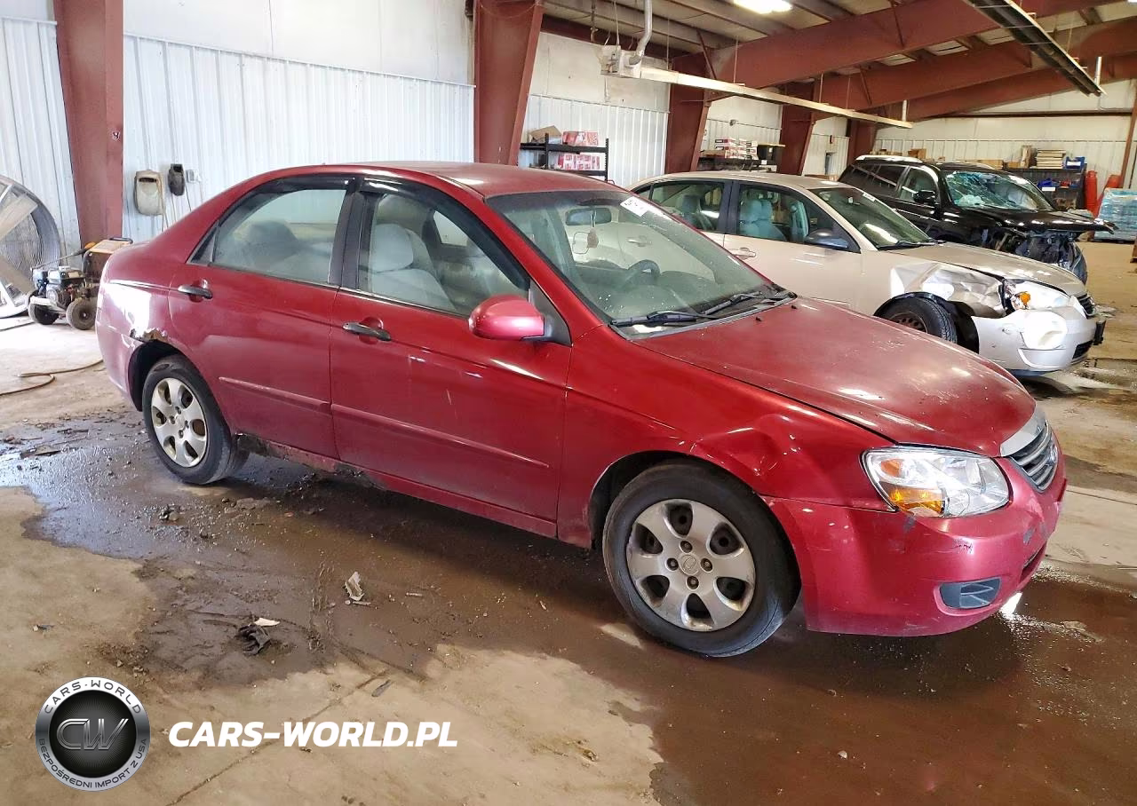 2009 Kia Spectra Lx VIN:KNAFE221395656901 - 4