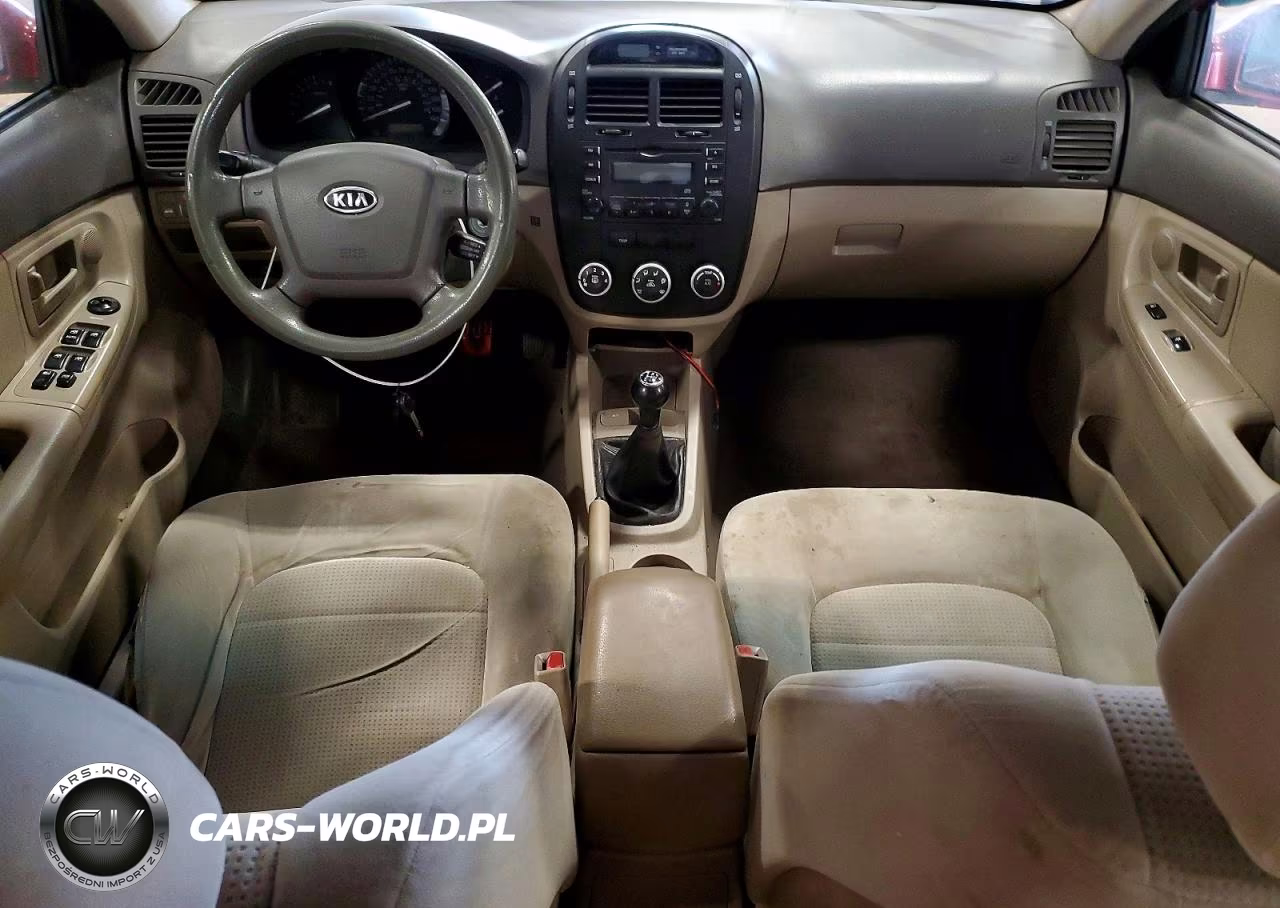 2009 Kia Spectra Lx VIN:KNAFE221395656901 - 8