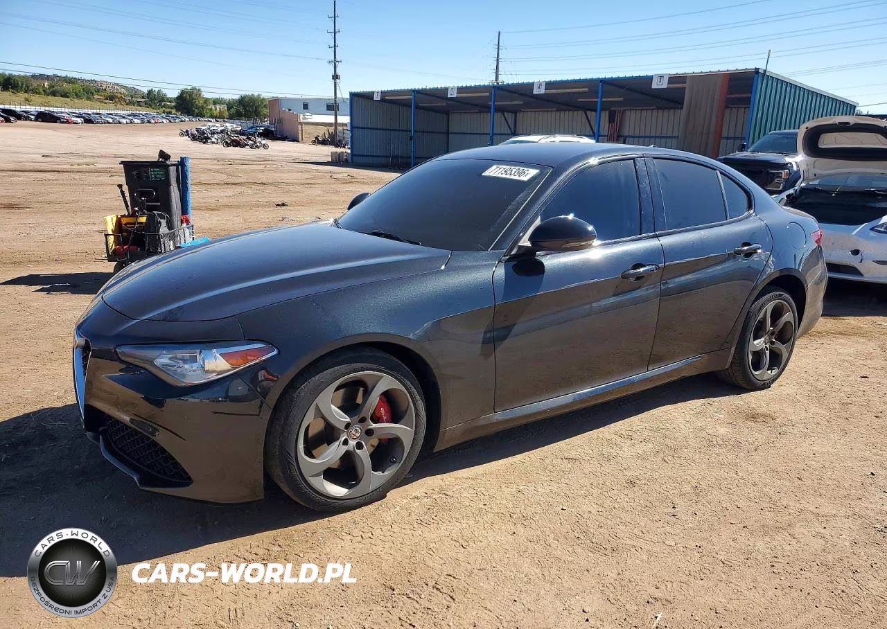 2017 Alfa Romeo Giulia Q4 VIN:ZARFAEDN6H7532758 - 1