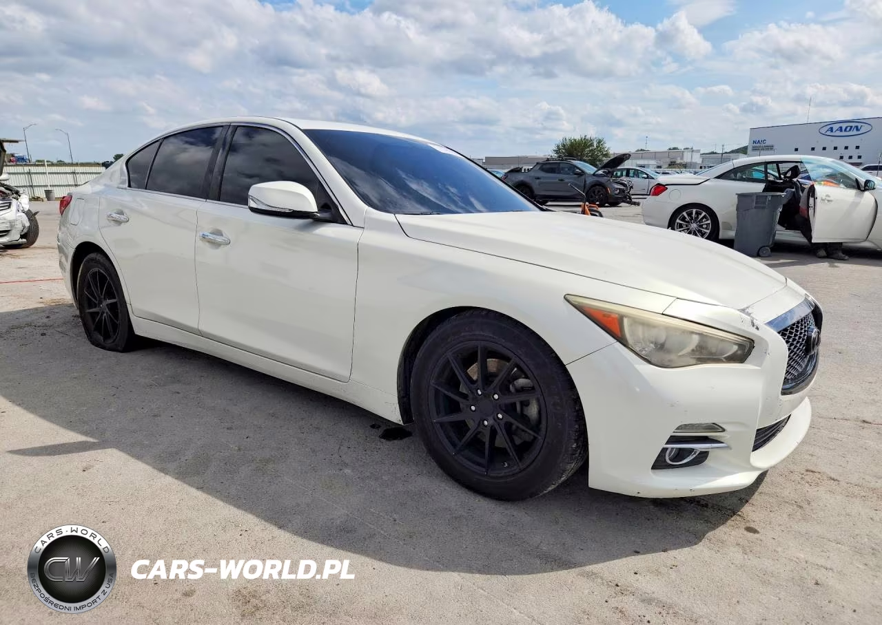 2014 Infiniti Q50 Base VIN:JN1BV7AP7EM682974 - 4