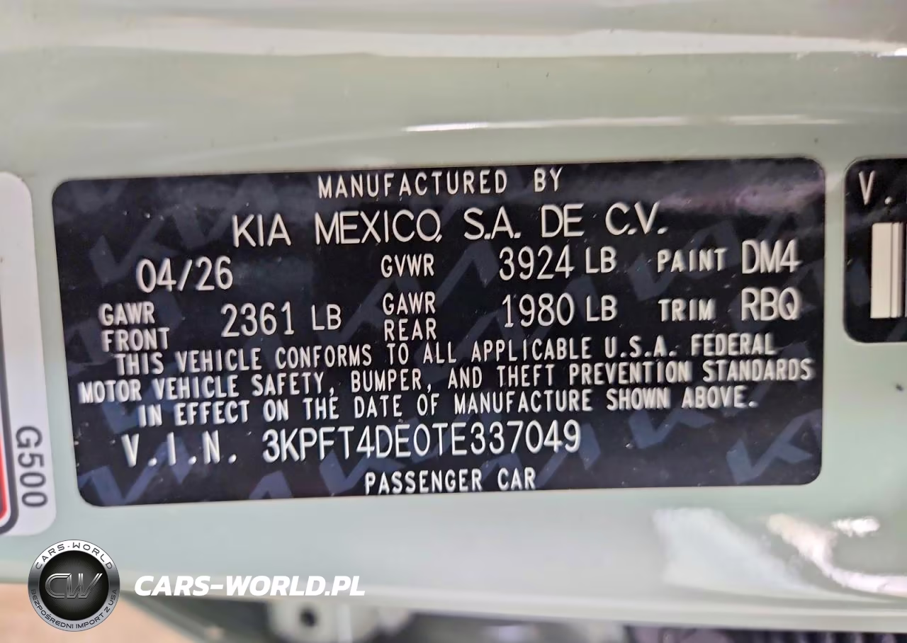 2026 Kia K4 Lxs VIN:3KPFT4DE0TE337049 - 12