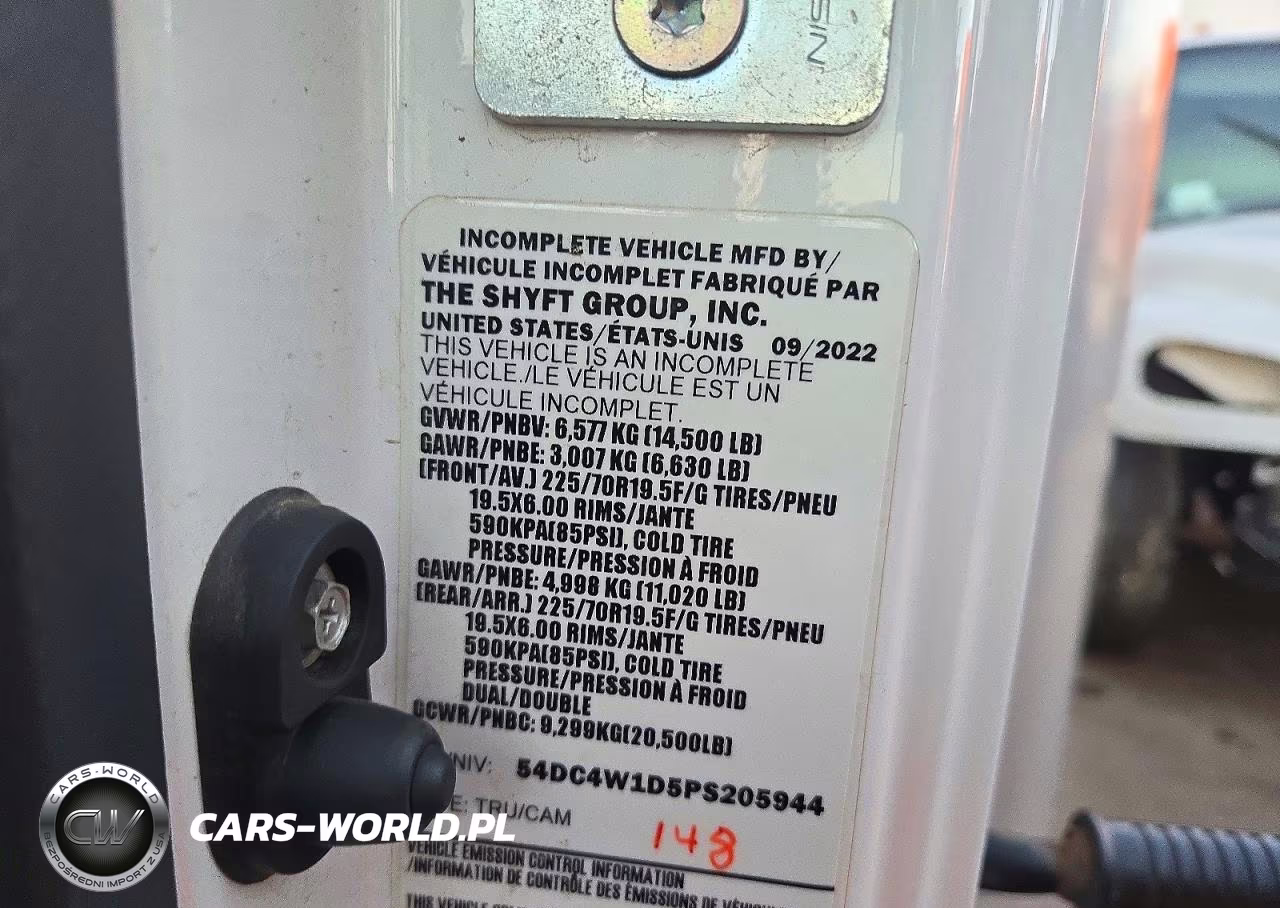 2023 Isuzu Npr Hd Box Truck VIN:54DC4W1D5PS205944 - 12