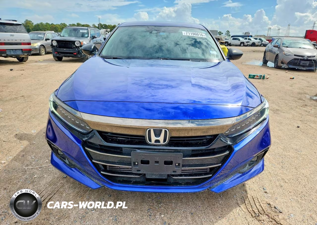 2022 Honda Accord Sport VIN:1HGCV1F31NA075086 - 5