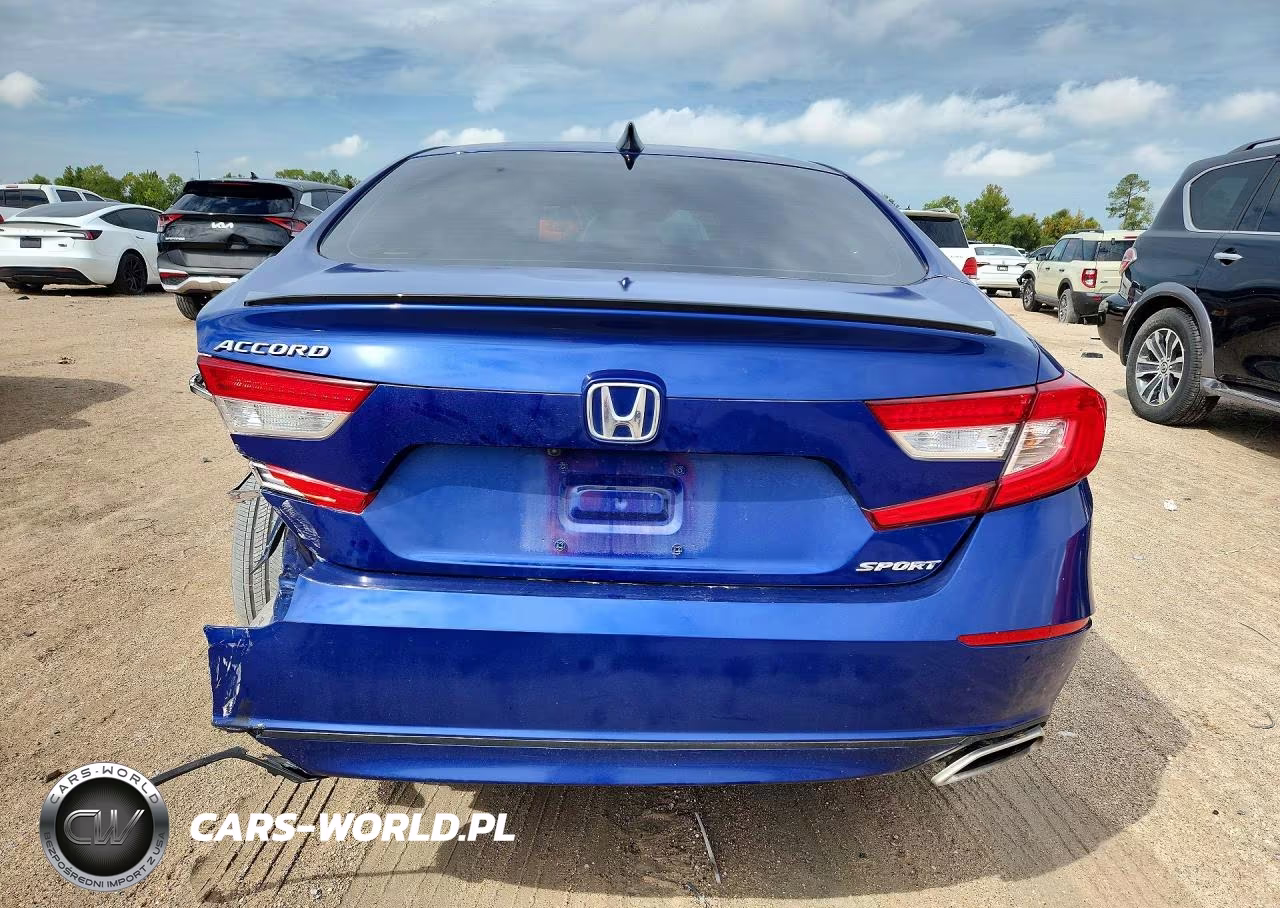 2022 Honda Accord Sport VIN:1HGCV1F31NA075086 - 6
