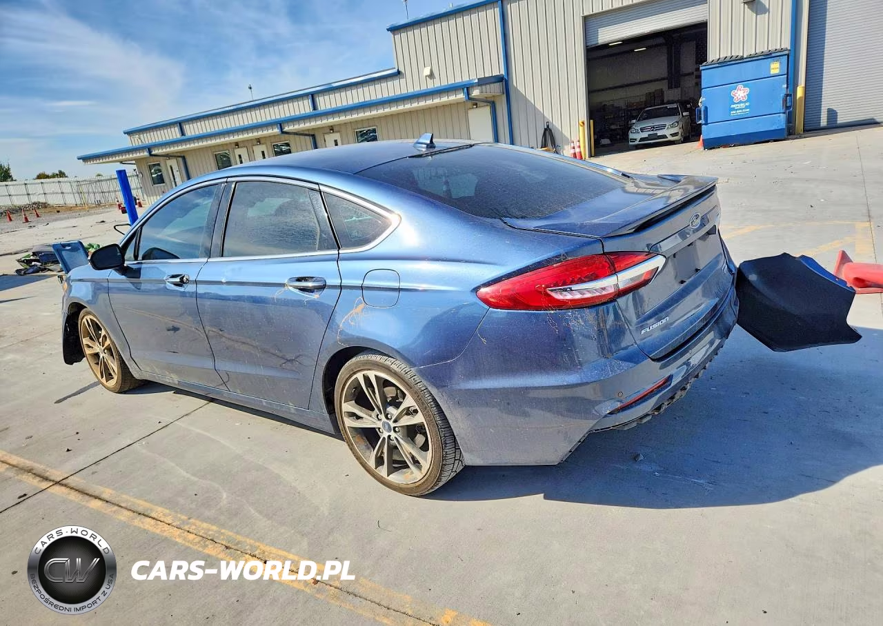 2019 Ford Fusion Titanium VIN:3FA6P0K91KR253113 - 2