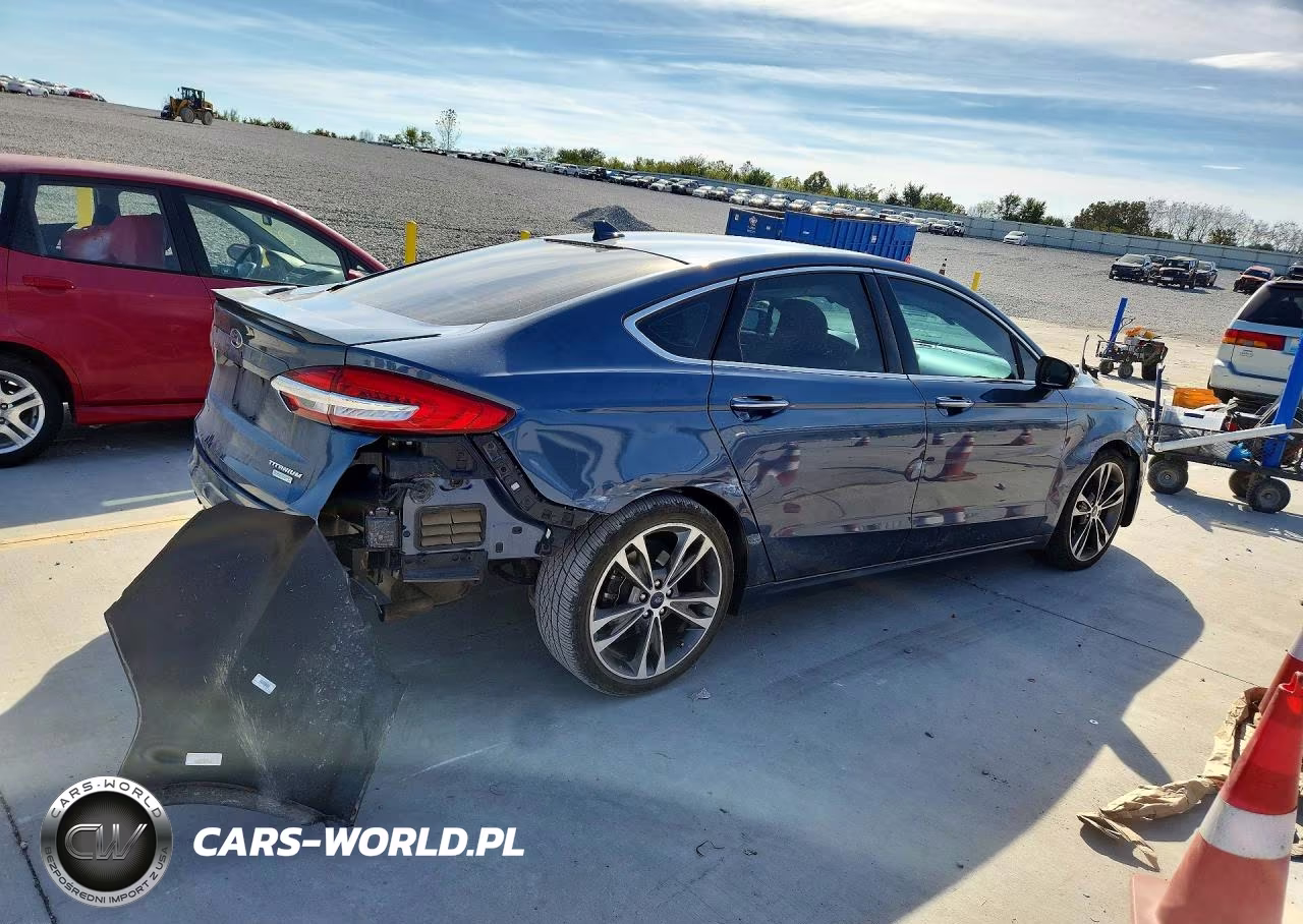 2019 Ford Fusion Titanium VIN:3FA6P0K91KR253113 - 3