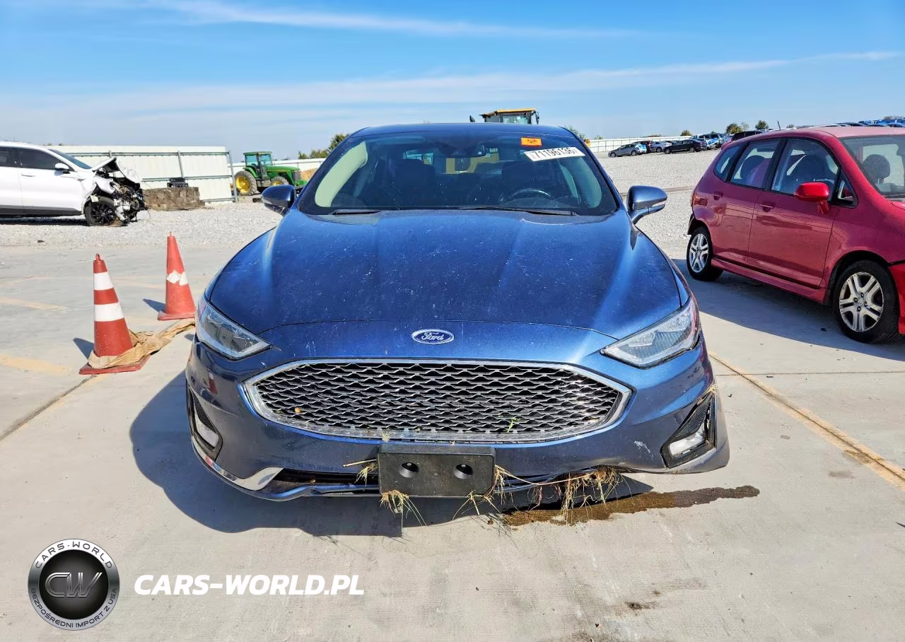 2019 Ford Fusion Titanium VIN:3FA6P0K91KR253113 - 5