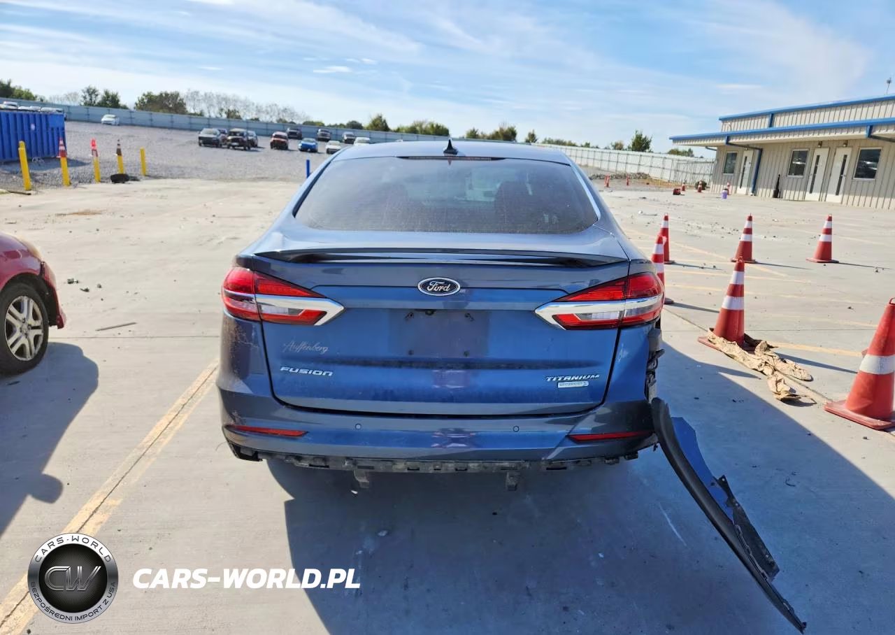 2019 Ford Fusion Titanium VIN:3FA6P0K91KR253113 - 6