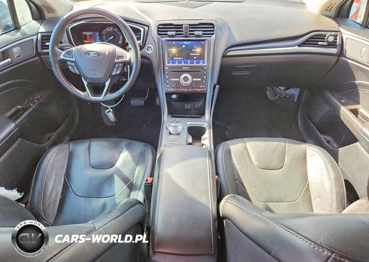 2019 Ford Fusion Titanium VIN:3FA6P0K91KR253113 - 8