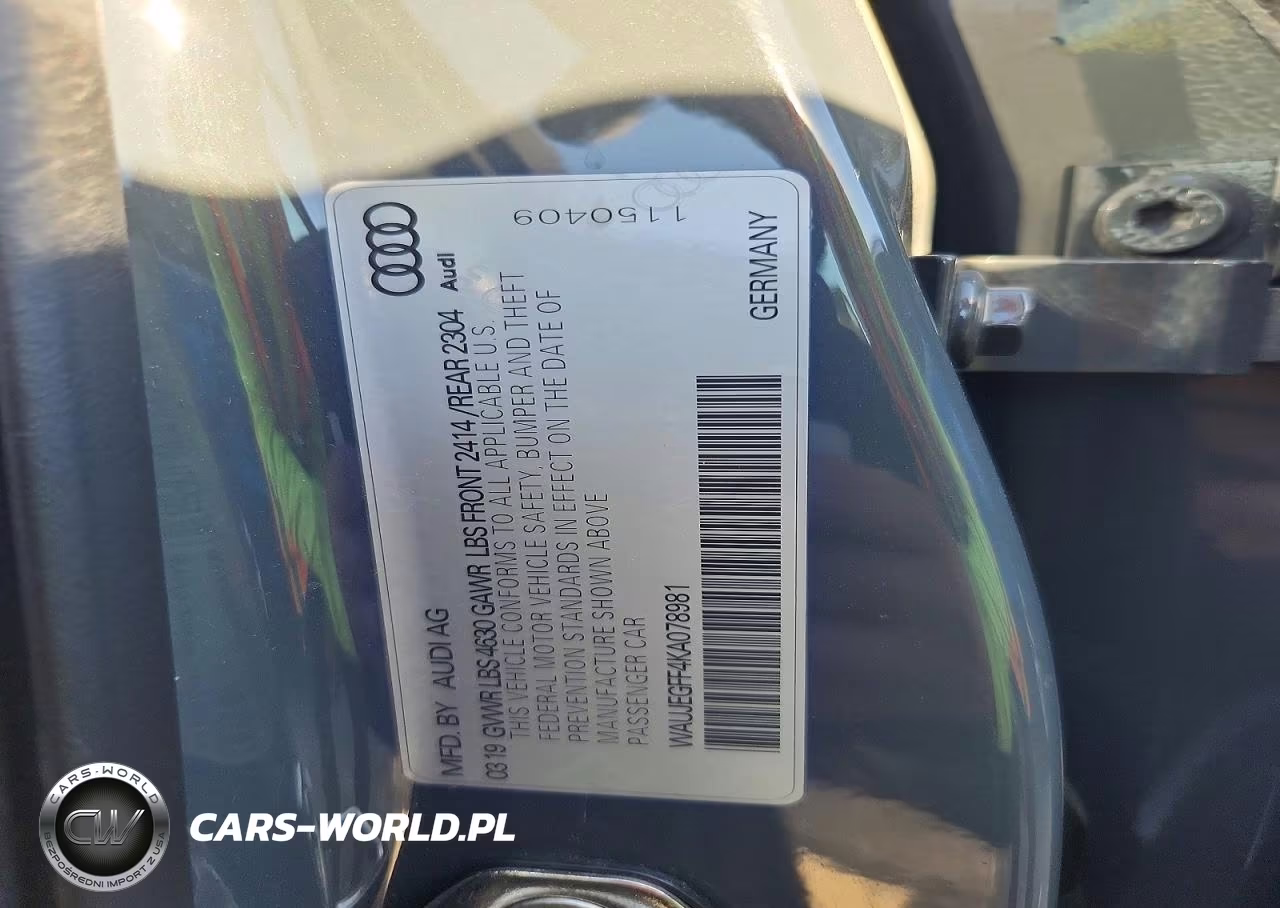 2019 Audi A3 Premium Plus VIN:WAUJEGFF4KA078981 - 13
