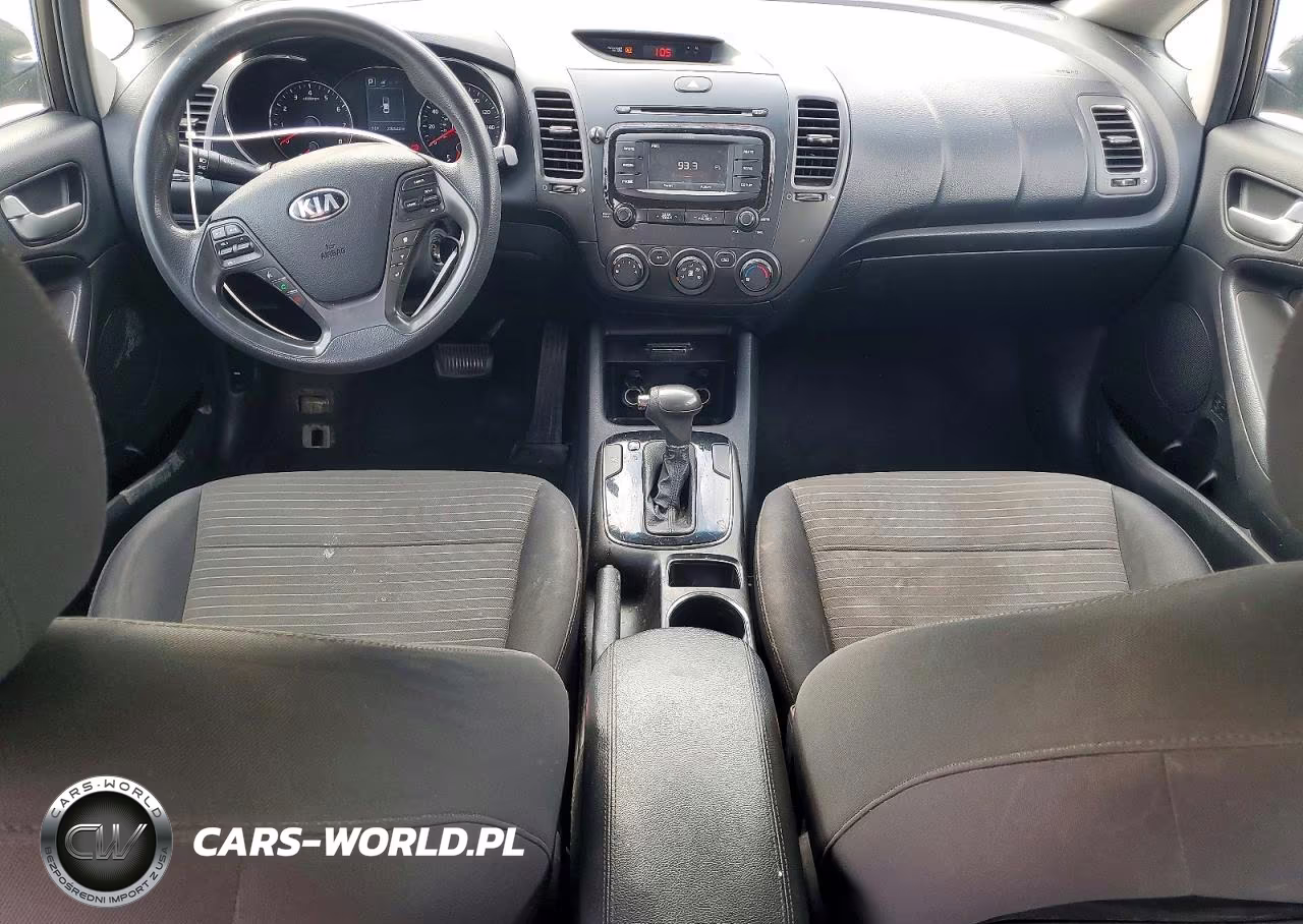 2017 Kia Forte Lx VIN:3KPFL4A74HE140852 - 8