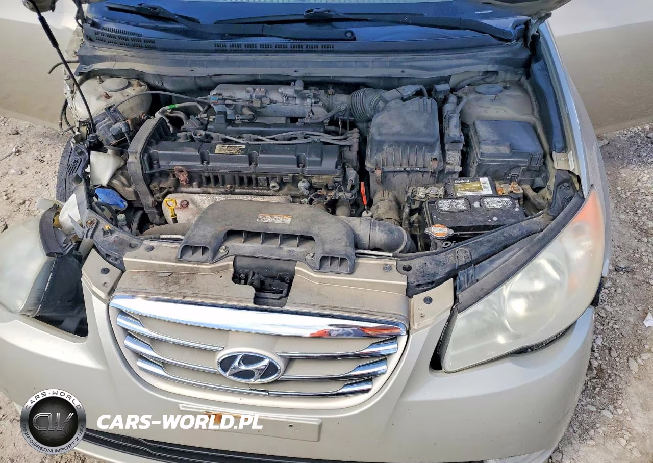 2010 Hyundai Elantra Gls VIN:KMHDU4AD3AU105555 - 11