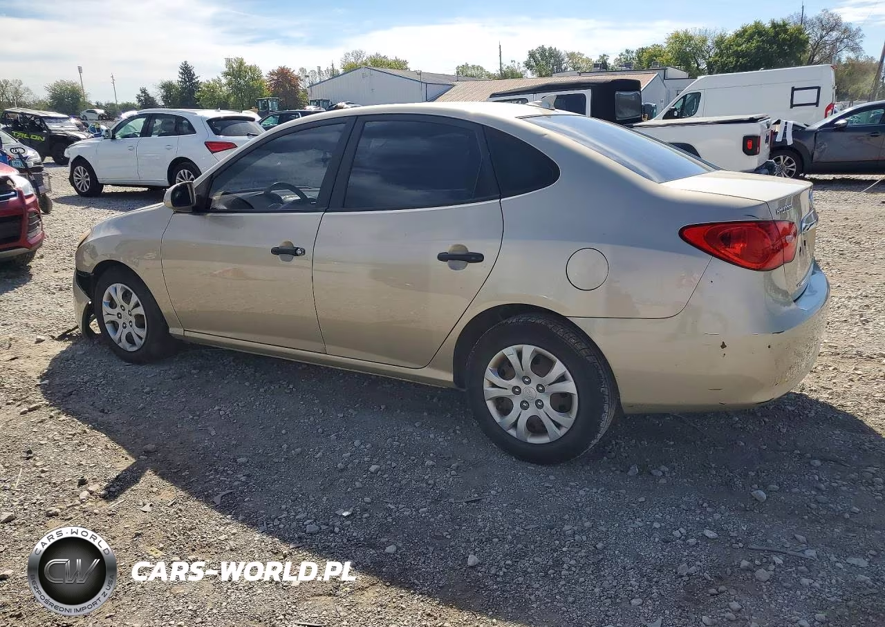 2010 Hyundai Elantra Gls VIN:KMHDU4AD3AU105555 - 2