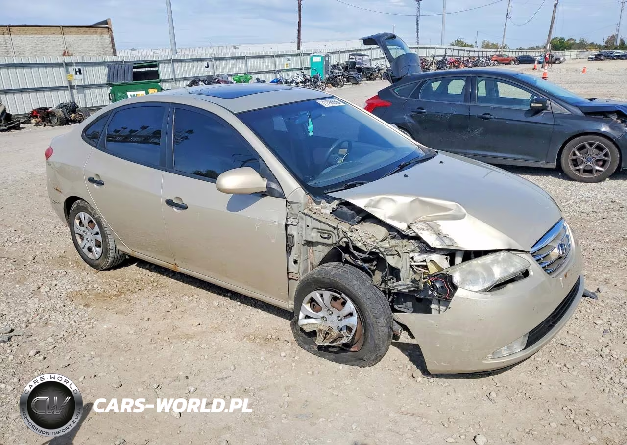 2010 Hyundai Elantra Gls VIN:KMHDU4AD3AU105555 - 4