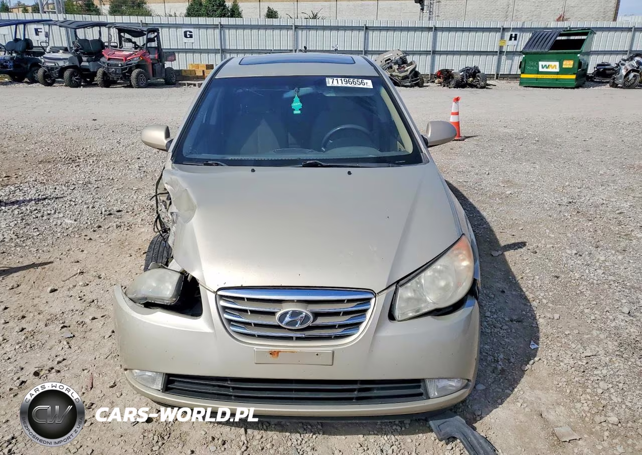 2010 Hyundai Elantra Gls VIN:KMHDU4AD3AU105555 - 5