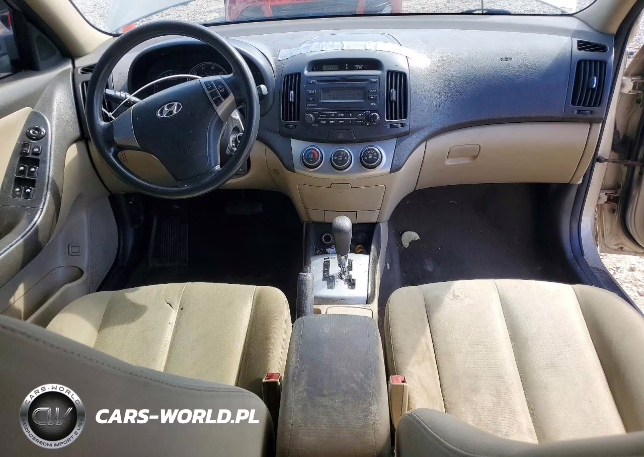 2010 Hyundai Elantra Gls VIN:KMHDU4AD3AU105555 - 8