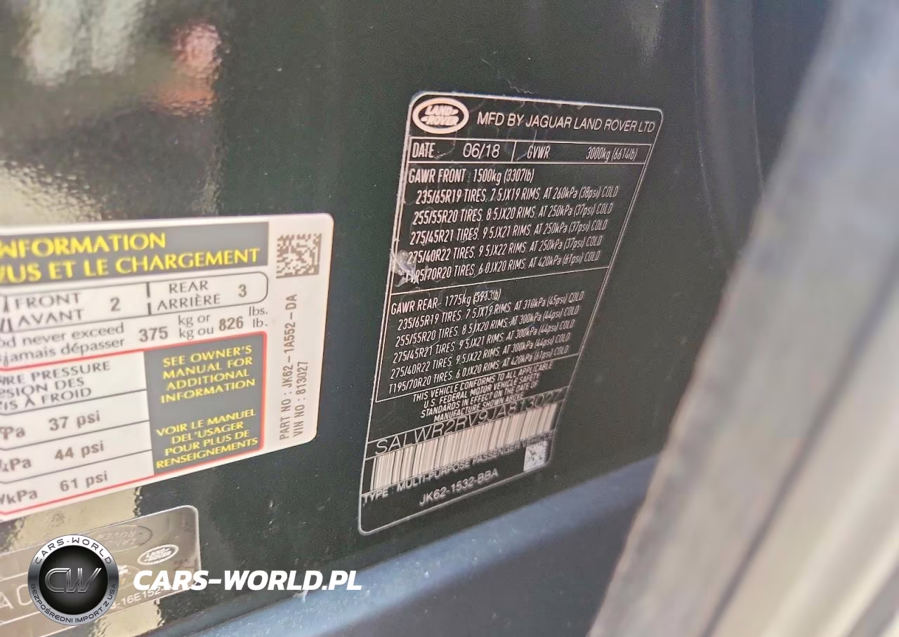 2018 Land Rover Range Rover Sport Hse VIN:SALWR2RV9JA813027 - 13