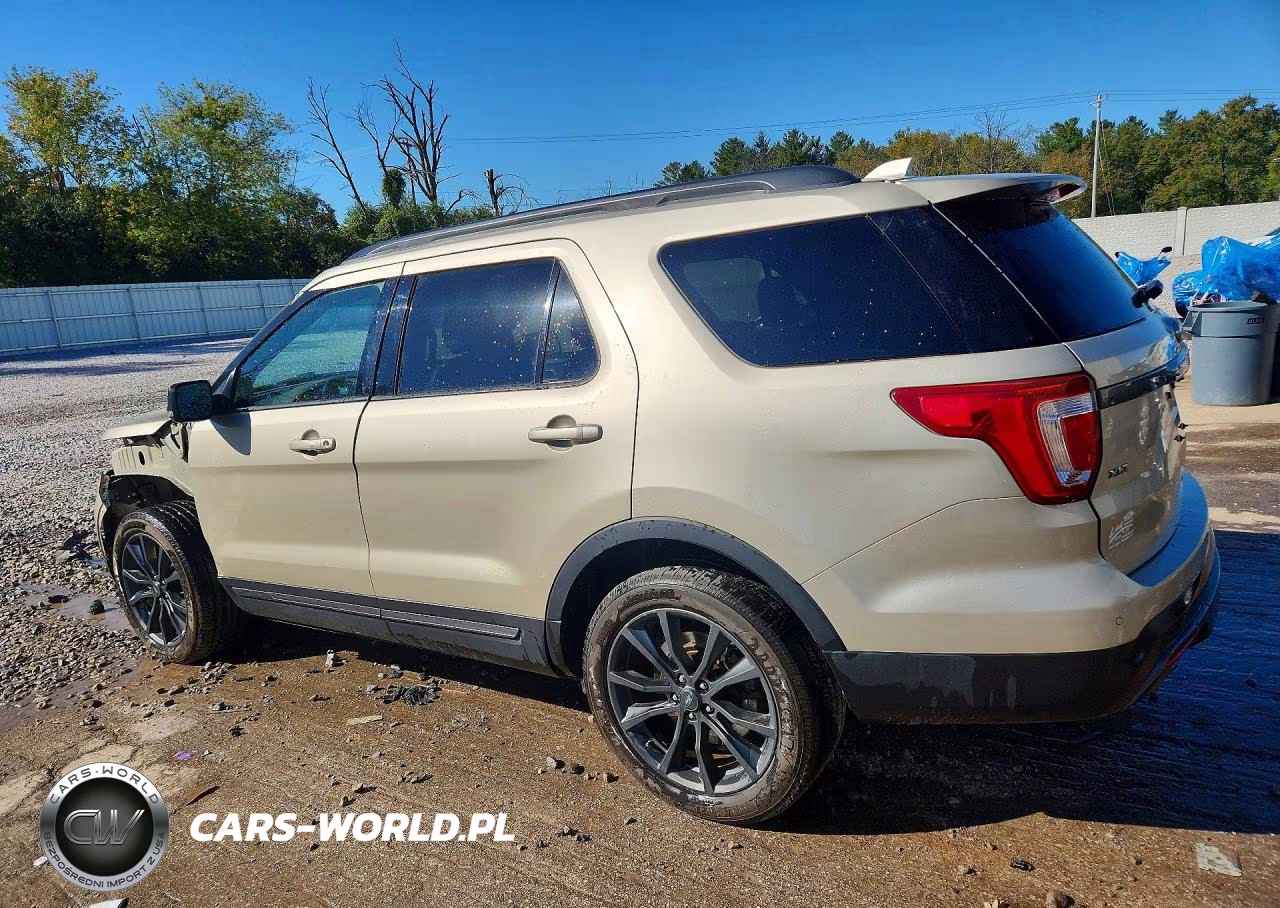 2017 Ford Explorer Xlt VIN:1FM5K8D88HGA99535 - 2