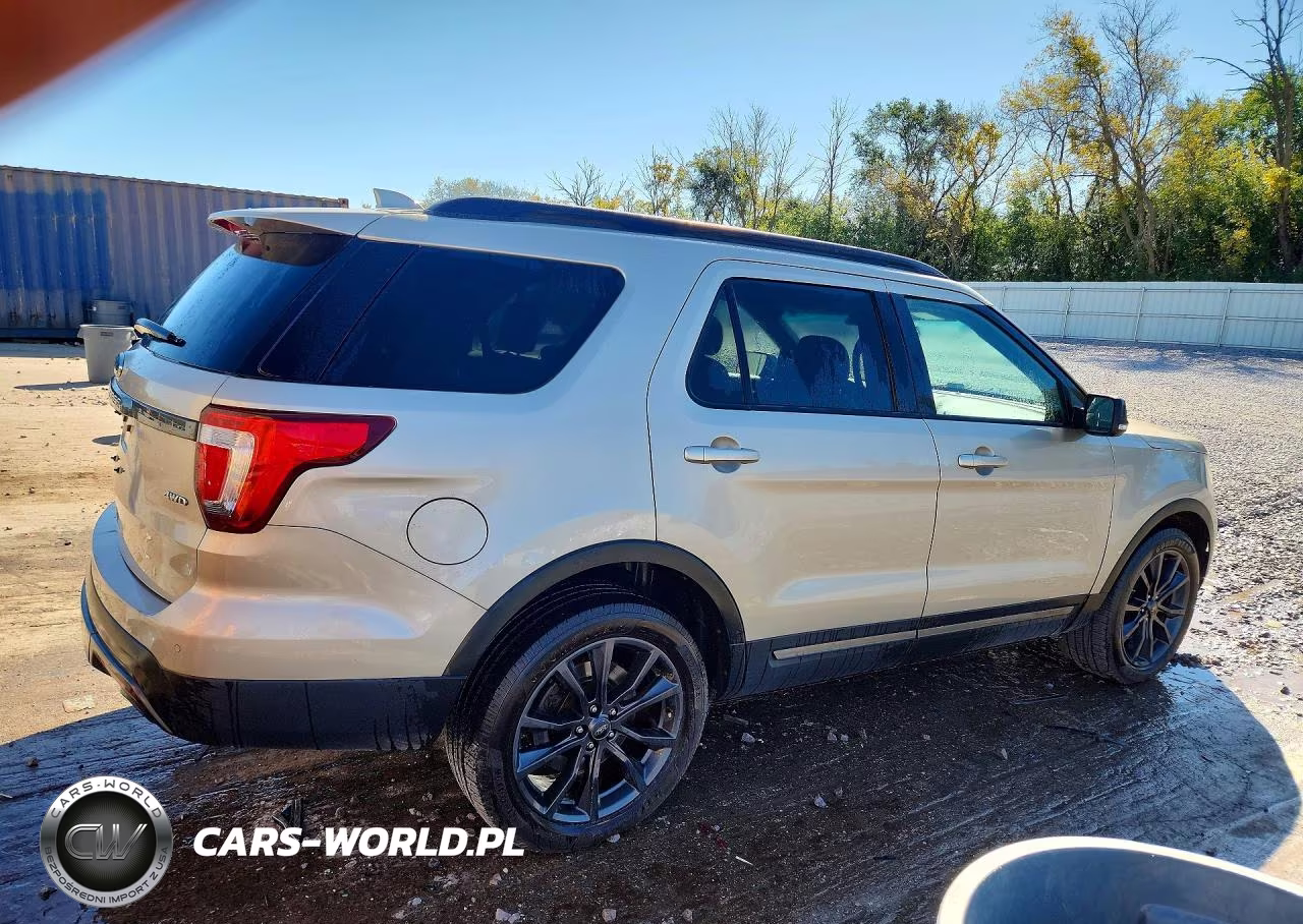 2017 Ford Explorer Xlt VIN:1FM5K8D88HGA99535 - 3