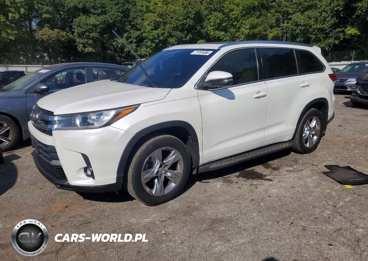 2017 Toyota Highlander Limited Platinum – zdjęcie 1 z 12